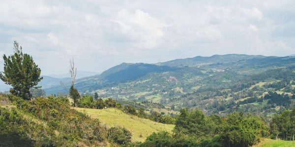 Fotografía montañas de vereda El Verjón