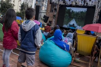 Cinemateca al Parque - Parque Bicentenario.