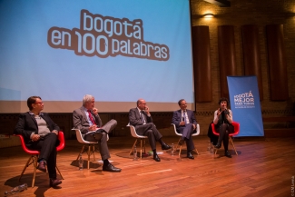 Lanzamiento Bogota en 100 palabras