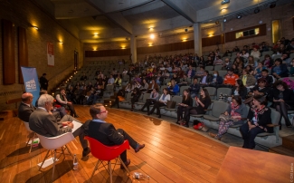 Lanzamiento Bogota en 100 palabras