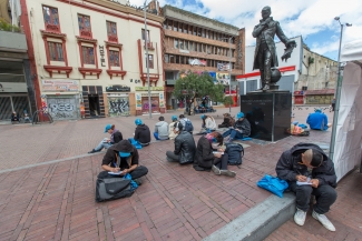 Maratón de dibujo Fiesta de Bogotá