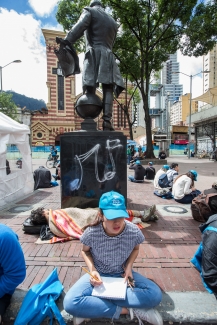 Maratón de dibujo Fiesta de Bogotá