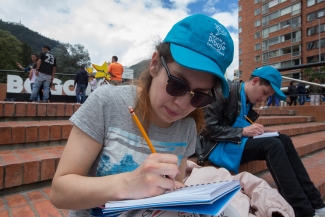 Maratón de dibujo Fiesta de Bogotá