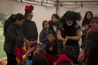 Fiesta de los niños en el Teatro El Parque