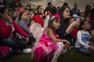 Fiesta de los niños en el Teatro El Parque