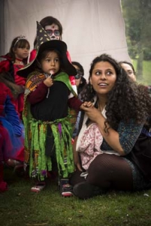 Fiesta de los niños en el Teatro El Parque