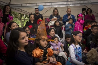 Fiesta de los niños en el Teatro El Parque