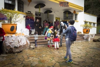 Fiesta de los niños en el Teatro El Parque