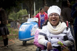 Fiesta de los niños en el Teatro El Parque