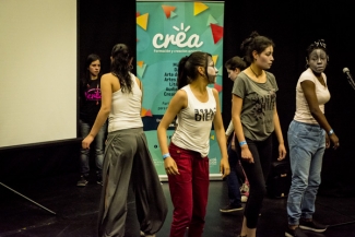 Feria de jóvenes artistas Crea