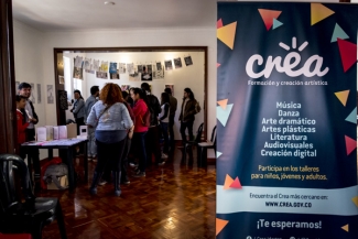 Feria de jóvenes artistas Crea