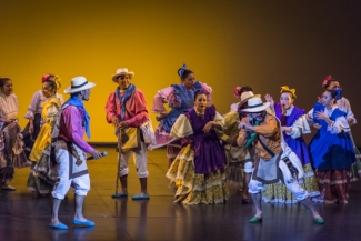 Noches de folclor colombiano en el Jorge Eliécer 