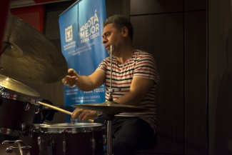 Personas participando del Taller de improvisación Jacky Terrasson Trio