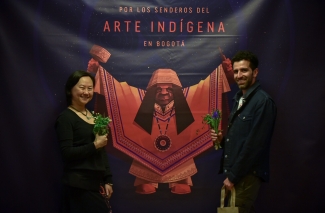 por los senderos del arte indigena en Bogotá