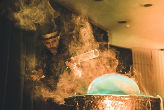 Burbujas mágicas - Planetario de Bogotá