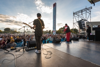 Serenata Rap en el Escenario Móvil