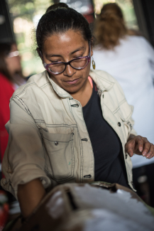 Participante del laboratorio.