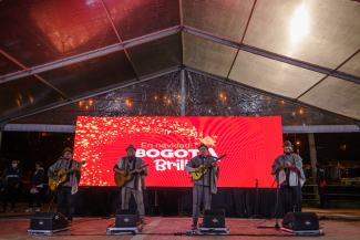 En Navidad Bogota Brilla, Parque Illimaní.