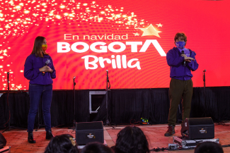 En Navidad Bogota Brilla, Parque Illimaní.