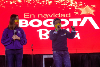 En Navidad Bogota Brilla, Parque Illimaní.
