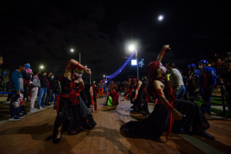 En Navidad Bogota Brilla, Parque Illimaní.