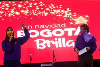 En Navidad Bogota Brilla, Parque Illimaní.