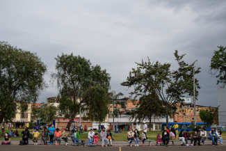 Público, Parque Centenario.