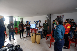Reapertura de los Centros de Formación Artística en el Crea La Granja.