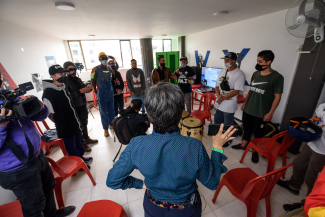 Reapertura de los Centros de Formación Artística en el Crea La Granja.