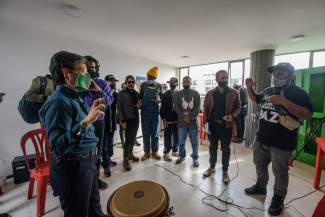 Reapertura de los Centros de Formación Artística en el Crea La Granja.