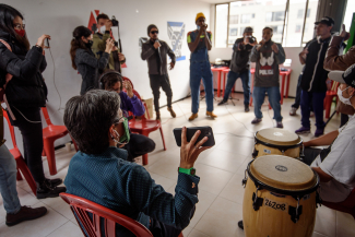 Reapertura de los Centros de Formación Artística en el Crea La Granja.