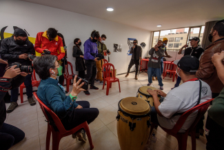 Reapertura de los Centros de Formación Artística en el Crea La Granja.