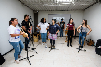 Reapertura de los Centros de Formación Artística en el Crea La Granja.