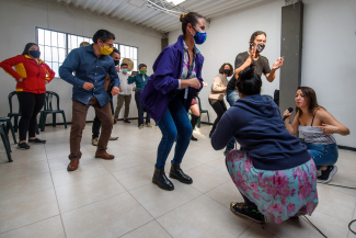 Reapertura de los Centros de Formación Artística en el Crea La Granja.