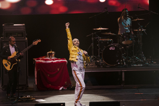 Lunada en La Media Torta con el show Yo no me llamo Freddie Mercury de Camilo Colmenares y la Misión Quynza del Planetario de Bogotá