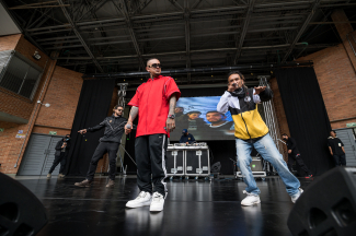 Homenaje del movimiento hip hop a Dylan B Lion