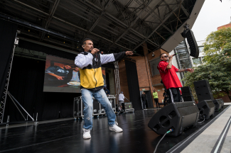 Homenaje del movimiento hip hop a Dylan B Lion