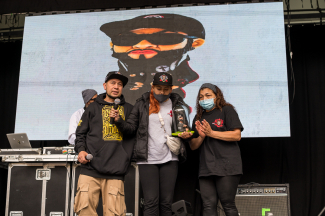 Homenaje del movimiento hip hop a Dylan B Lion