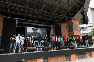Homenaje del movimiento hip hop a Dylan B Lion