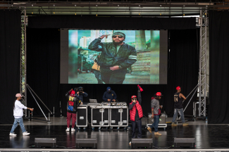 Homenaje del movimiento hip hop a Dylan B Lion