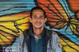 Artistas en el espacio publico.