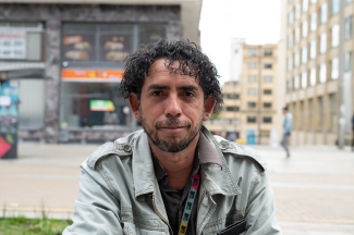 Artistas en el espacio publico.