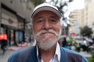 Artistas en el espacio publico.