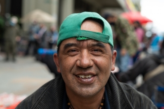 Artistas en el espacio publico.