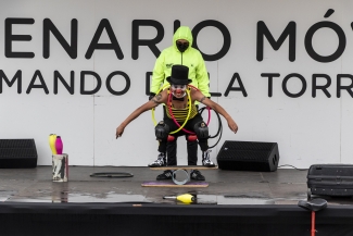 Escenario Móvil - Arte y Huella por la Paz - Plazoleta de la Mariposa, Usaquén