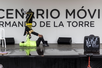Escenario Móvil - Arte y Huella por la Paz - Plazoleta de la Mariposa, Usaquén