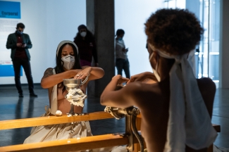 Galería Santa Fe: El cuerpo habla y Edwin Jimeno