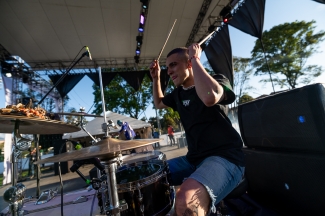 Volvió la música en vivo al Parque Ciudad Montes