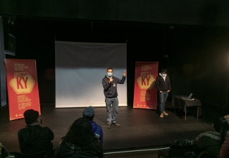 Encuentro de formación con artistas del espacio público
