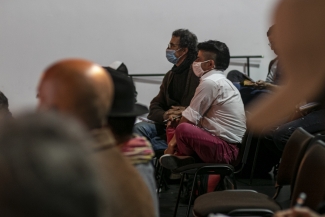 Encuentro de formación con artistas del espacio público